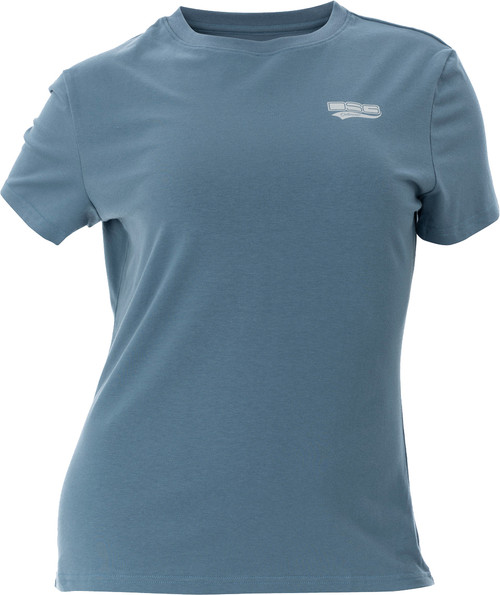 Dsg Casual Logo Tee Steel Blue 2xs