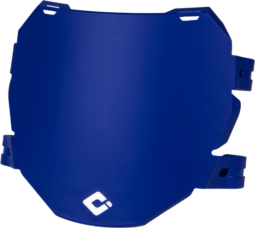 Downhill/E Bike Number Plate Blue