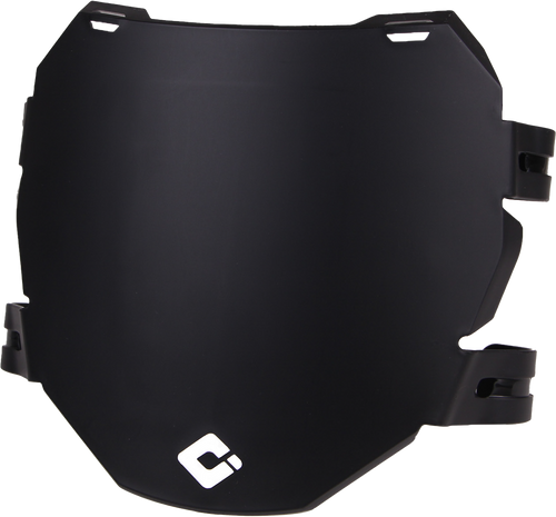 Downhill/E Bike Number Plate Black