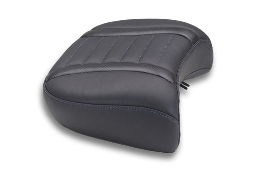 Mustang 23-25 Harley CVO Rd Glide Std, Str Glide and Rd Glide, Deluxe Touring Wide Passenger Black 88420SB