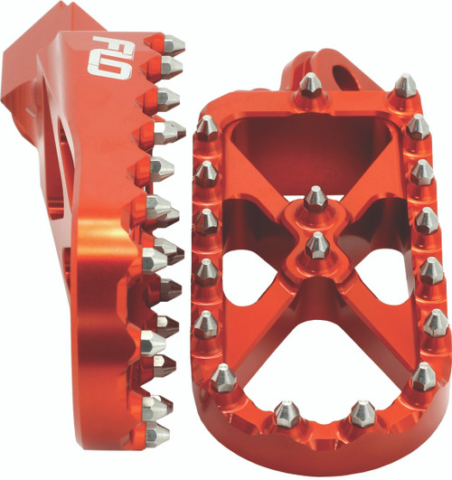 Adventure/Snow Footpeg Orange