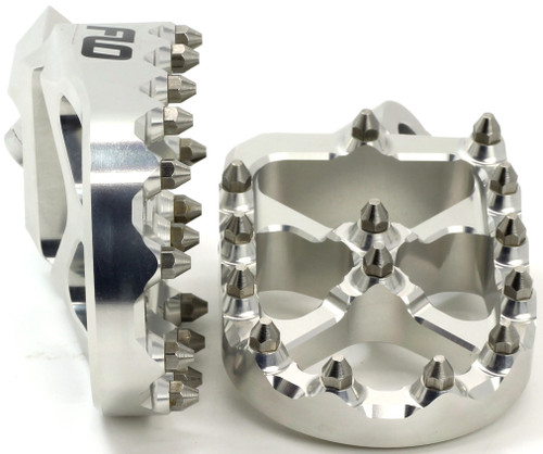 Pro Series Foot Pegs Silver Ktm/Hus FPEG-795S Pro Series Foot Pegs Silver Ktm/Hus FPEG-795S