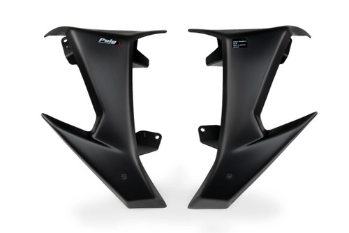 Downforce Side Spoilers Matt Black Suz