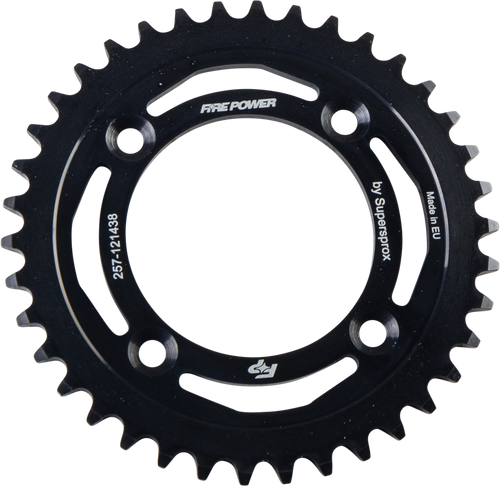Rear Sprocket Steel 38t Blk FPS-1214-38-BLK