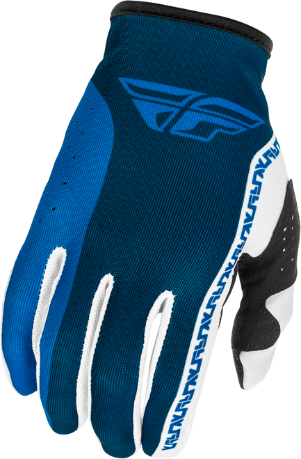 Lite Gloves Blue/White Sm