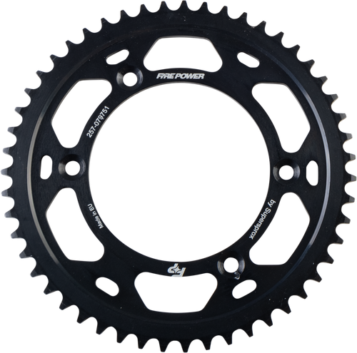 Rear Sprocket Steel 51t Blk FPS-797-51- BLK