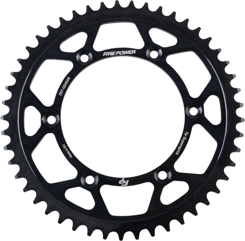 Rear Sprocket Steel 49t Blk FPS-245-49-BLK