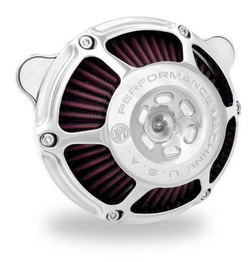 Performance Machine 23-Up CVO, 2024 Touring Max HP Air Cleaner - Chrome