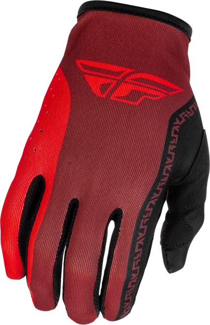Lite Gloves Black/Red Lg
