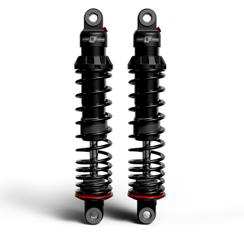 Progressive 92-22 Harley Sportster 494 Series Shocks 12.0in Bearing - Black