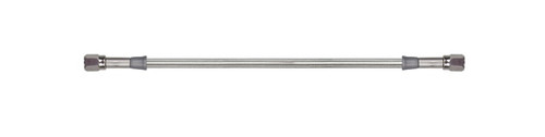 Goodridge 55in Universal Brake Line Assembly Clear Hose w/Stainless Steel Fittings Goodridge 55in Universal Brake Line Assembly Clear Hose w/Stainless Steel Fittings