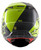 S.Tech S M8 Echo Helmet Black/Yellow Fluo/M&G Lg