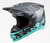 S.Tech S M8 Radium Helmet Black/Grey/Teal Xl