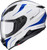 Exo R430 Full Face Helmet Cutlass White/Blue Lg