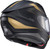 Exo R430 Full Face Helmet Cutlass Black/Gold 2x