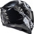 Covert Fx Full Face Helmet Caiman Gloss Black Lg