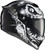 Covert Fx Full Face Helmet Caiman Gloss Black Lg