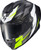 Apex Exo Warp Full Face Helmet Dilithium Blk/Whit/Hi Vis Xl
