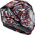 Exo R330 Full Face Helmet Shake 2 Red Md