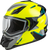 Gm 11s Ripcord Adventure Snow Helmet Hi Vis/Grey/Blue Xl