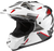 Gm 11s Ripcord Snow Helmet W/Elec Shield Wht/Grey/Red Xl