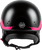 Hh 65 Half Helmet Source Full Dressed Black/Pink Sm