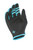 Air Stretch Gloves Grind Black/Teal Sm