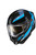 Exo Gt930 Cold Weather Helmet Modulus Blk/Blu Lg (Dual Pane)