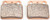 Brake Pad Kit Sintered 18-8022