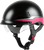 Hh 65 Half Helmet Source Full Dressed Black/Pink Lg