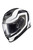 Exo R1 Air Full Face Helmet Hive White/Black Sm