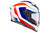 Exo R1 Air Full Face Helmet Hive Red/White/Blue Xl