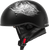 Hh 65 Half Helmet Ghost/Rip Naked Matte Black/Silver Sm