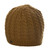 Cable Knit Beanie Tan O/S