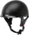 Hh 65 Half Helmet Full Dressed Matte Black Lg