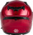 Of 77 Open Face Helmet Candy Red Xs