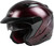 Of 77 Open Face Helmet Wine Red Md