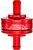 Super Mini Fuel Filter Red 5/16" Barb Fitting Super Mini Fuel Filter Red 5/16" Barb Fitting