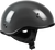 .357 Solid Half Helmet Grey Lg
