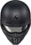 Covert X Open Face Helmet Matte Black Lg COX-0105