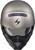 Covert Open Face Helmet Titanium W/ Evo Mask Md