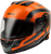Ff 18 Drift Helmet Black/Orange Lg