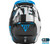 Youth Formula Carbon Vector Helmet Blue/White/Black Yl