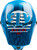 Kinetic K120 Helmet Blue/White/Red Sm Kinetic K120 Helmet Blue/White/Red Sm