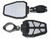 Side Mirror Black Bezel Pr 1.75" Recut Pockets Side Mirror Black Bezel Pr 1.75" Recut Pockets
