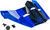 Visor W/Screws Dominant Mx 46 Blue/Black/White Xs Sm Visor W/Screws Dominant Mx 46 Blue/Black/White Xs Sm