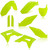 Full Plastic Kit Fluorescent Yellow