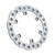 Rear Brake Rotor Ss Self Cleaning Suz JTD3100SC01 Rear Brake Rotor Ss Self Cleaning Suz JTD3100SC01