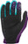 Women's Lite Gloves Purple/Blue Sz 09