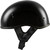 .357 Solid Half Helmet Gloss Black Xl